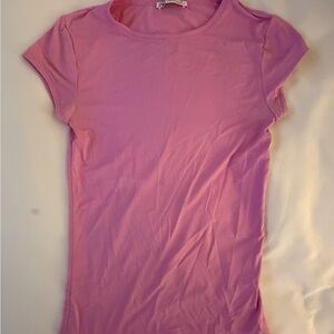 Zara tight Pink Women's Top size small (smallest size offered )